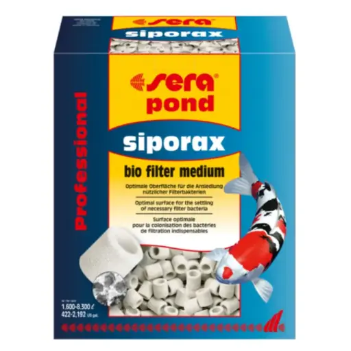 [4001942536509] Sera Siporax Pond Professional 10Ltr (15mm) (2.9Kg)