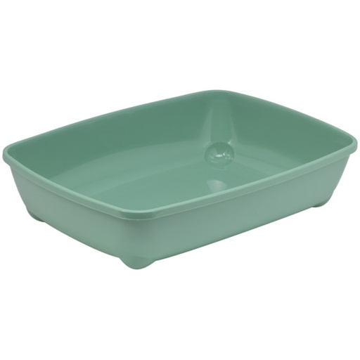 [MOD-C190-0378-0041] Moderna Arist-O-Tray-Cat Litter Tray 49.3 x 37.5 x 11.4 cm-Green