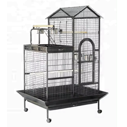 [BC-A17-BLK] Dayang Bird Cage (A17) - 114 x 91 x 160cm-Black