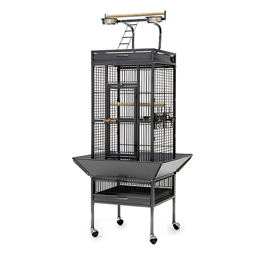 [BC-A10-BLK] Dayang Bird Cage (A10) - 67 x 67 x 156cm [Colour - Black]