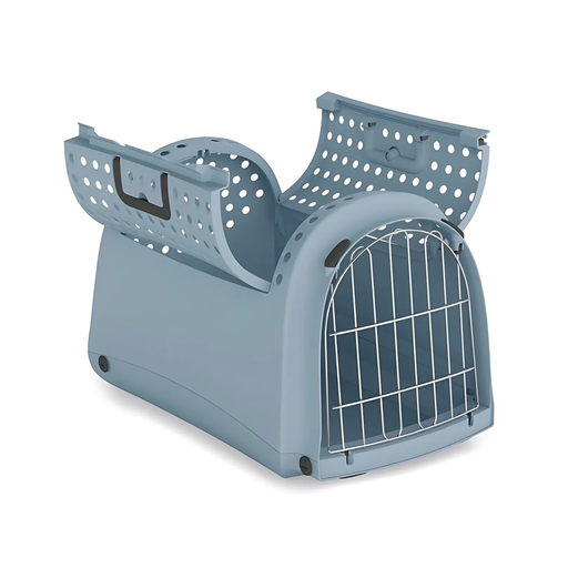 [IM80550R] IMAC Linus Cabrio-Carrier For Cats And Dogs "2nd life" AVIO BLUE- 50 x 32 x 34.5cm