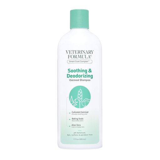 [FG01844] Synergy Labs Veterinary Formula Solutions Soothing & Deodorizing Oatmeal Shampoo 17oz - 503ml