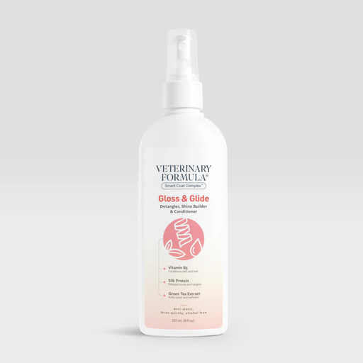 [FG01810] Synergy Labs Veterinary Formula Gloss and Glide Detangler, Shine Builder & Conditioner 8 oz -236 ml