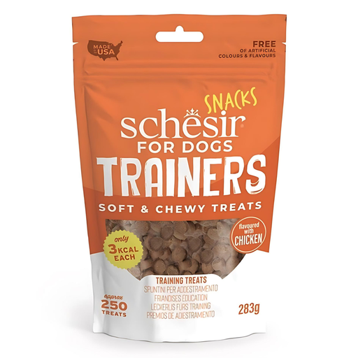 [SCINV26268104] Schesir Dog Snacks Trainers Soft & Chewy 283g - Chicken