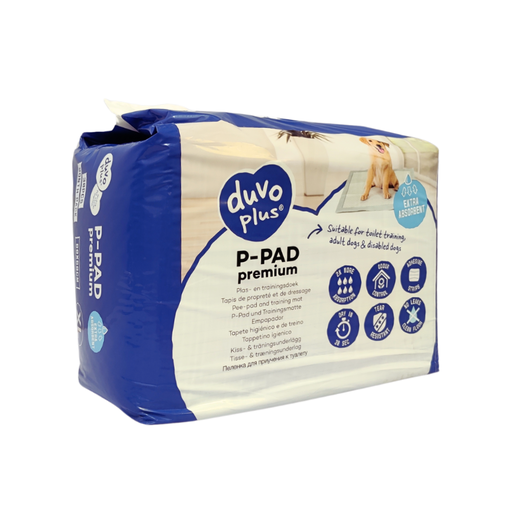 [LR15602] Duvo+ Pet Pad Premium Month Pack XL-60x60cm 30pcs