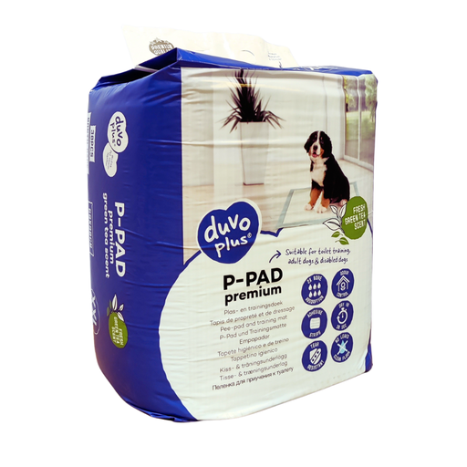 [LR15614] Duvo+ Pet Pad Premium Month Pack XXL-60x90cm-Green Tea Scent-30pcs