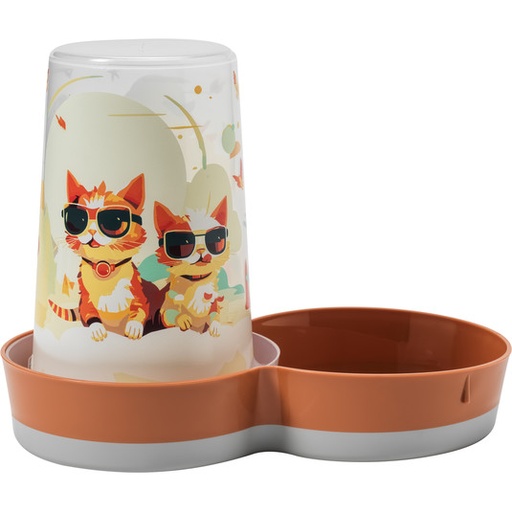 [MOD-H165-0439-IL41] Moderna Tasty-Dispenser Bowl Large Indy & Louise - 1.5 L
