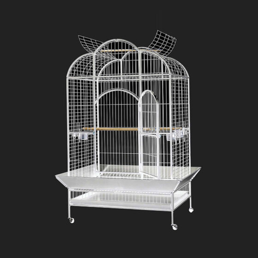 [BC-A24-WHT] Dayang Bird Cage (A24) - 131.5 x 102 x 185cm[Dimension - 131.5 x 102 x 185cm]-White