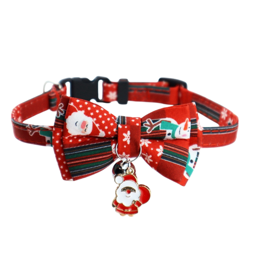 [CH-160183] Seasopet Christmas Baw Collar Red 1x30cm