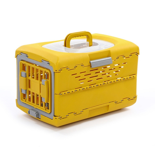 [PD-84890] Pado Foldable Pet Carrier 48x30x32cm-Gold Colour