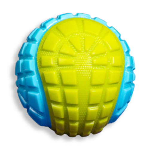 [PD-13221] Pado Green And Sky Blue Tougher Toy (⌀8cm)