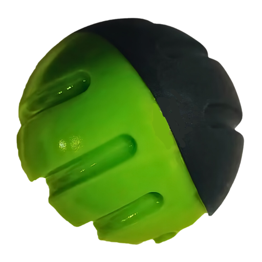 [PD-13235] Pado Green And Black Ball Tougher Toy (⌀9.5cm)