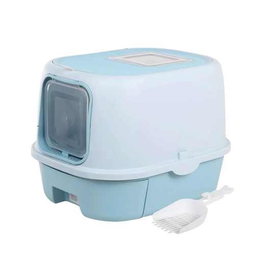 [PD-85394] Pado Jumbo Cat Litter Box 40*39*52cm-Blue