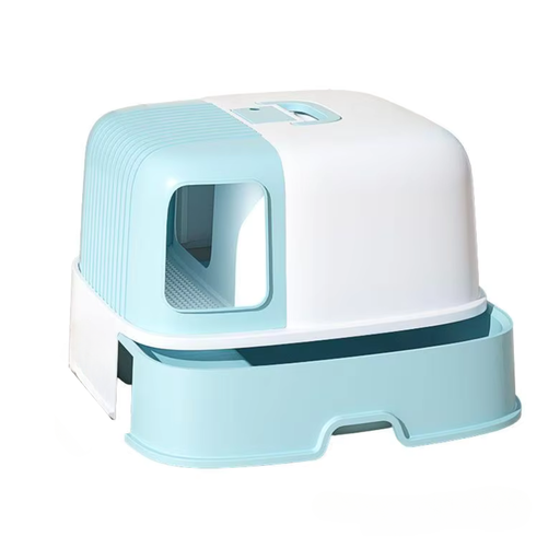 [PD-85397] Pado Claws Cat Litter Box 57.6*52.8*38cm-Blue