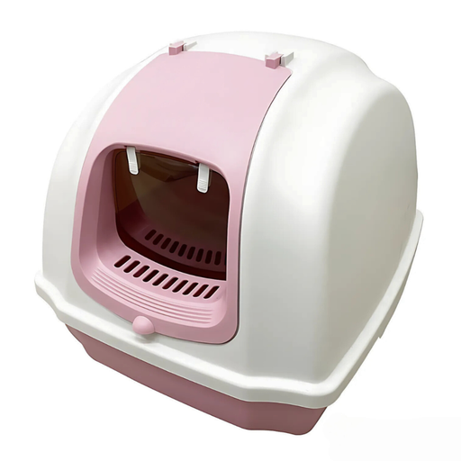 [PD-85400] Pado Litterarium Cat Litter Box 50.5*44.5*40 cm- Pink