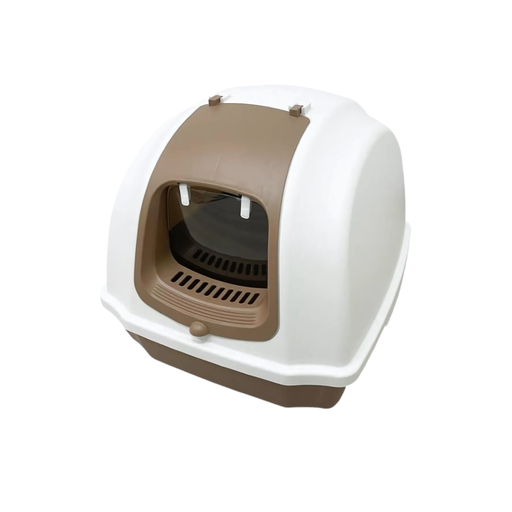 [PD-85401] Pado Litterarium Cat Litter Box 50.5*44.5*40 cm- Coffee