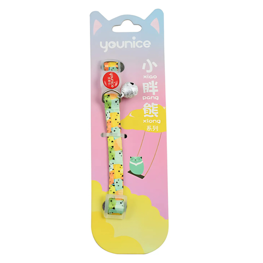 [TDL-20220] Golden Panda Younice Cat Collar 10mmx20-30cm 