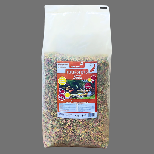 [SM06852] Pond Star TS3 Color Menu Pond Sticks Floating Fish Food 4kg