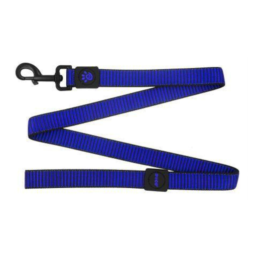 [DCSN1048-02S] Doco 4ft Signature Nylon Leash (DCSN1048)- Color: Blue, Size S
