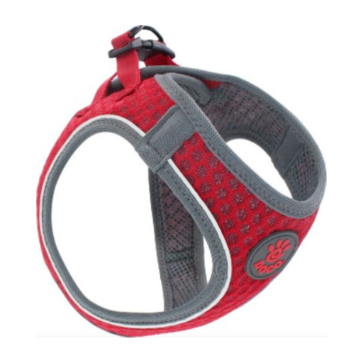 [DCA312-14L] DOCO® Net Mesh Sport Harness (DCA312)-Sizes - L, Color - Maroon