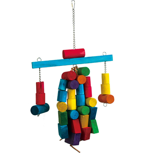 [BTLB00215] Vanpet Natural Bird Toy For Large Birds 53x31cm -BTLB00215