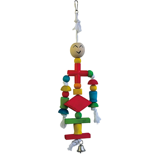 [BTLB00258] Vanpet Longman Natural Bird Toy 45x8cm-BTLB00258