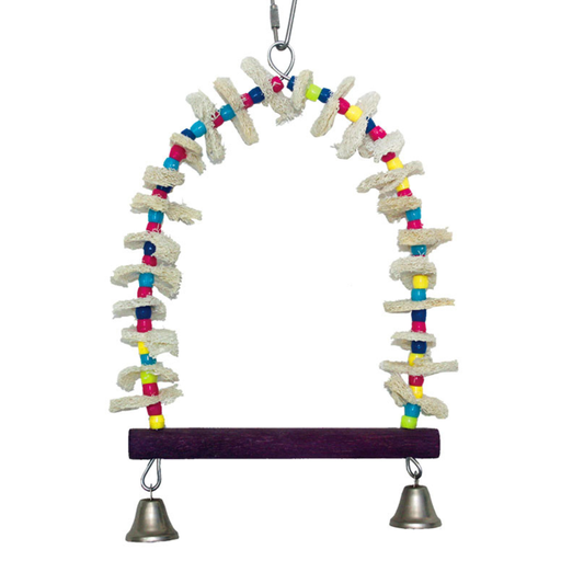 [BTLB00291] Vanpet  Hanging Toy With Bell 28x15cm-BTLB00291