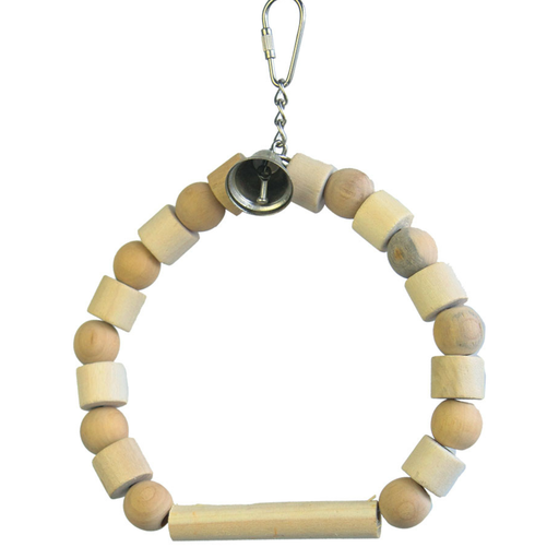 [BTLB0413] Vanpet Wooden Hanging Natural Bird Toy20x15cm-BTLB0413