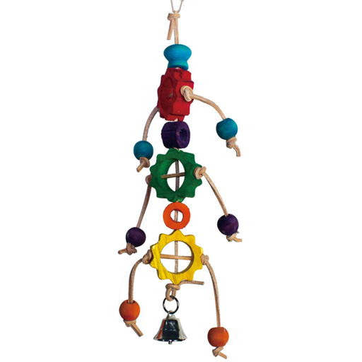 [BTLB00867] Vanpet Bitter Guard Circle Natural Bird Toy35x15cm-BTLB00867