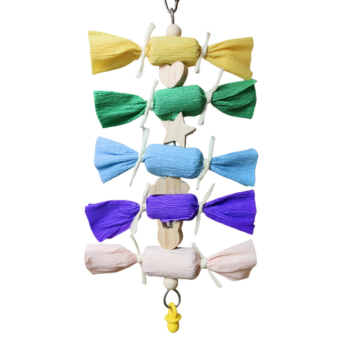 [BTLB01130] Vanpet Toffee Bird Toy 31x14cm-BTLB01130