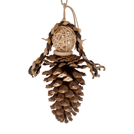 [BTLB01145] Vanpet Pinewood Bird Toy 32x12cm-BTLB01145