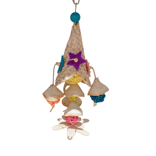 [BTLB01182] Vanpet Dolphin Bird Toy 33x16cm-BTLB01182