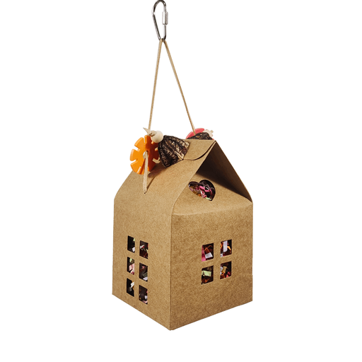 [BTLB01235] Vanpet Small House Bird Toy 23x8cm-BTLB01235