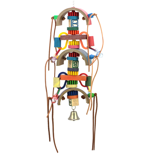 [BTLB03302] Vanpet Natural Bird Toy For Large Birds  65x20cm-BTLB03302