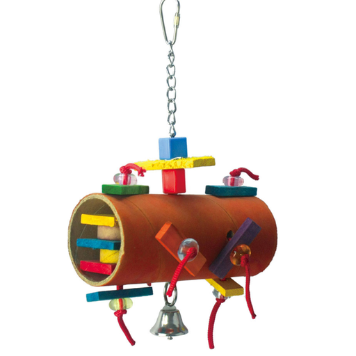 [BTLB00996] Vanpet Pipe Shape Bird Toy 25x15cm-BTLB00996