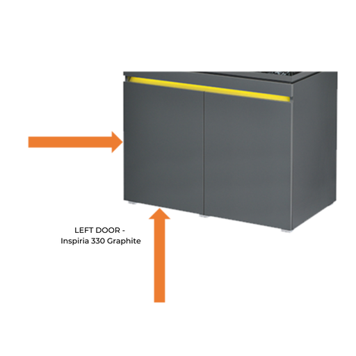 [EH0712022] EHEIM Left Door Of Inspiria 330 Graphite