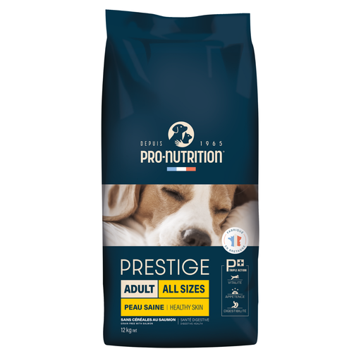 [203740] Pro nutrition Prestige Dog Adult All Size Healthy Skin Salmon 12Kg - Grain Free 