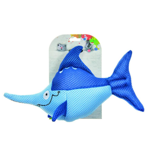[ICC702] IMAC Swordfish Mesh Plush Toy - 30x20cm