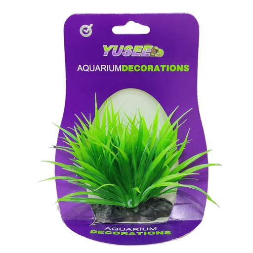 [YS-9210] Yusee Aquarium Decoration Plant - Artificial Plant - YS-9210 (10-12 cm)