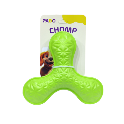 [PD-13209] Pado Chomp Chum Boomerang EVA Toy-9x9x9cm