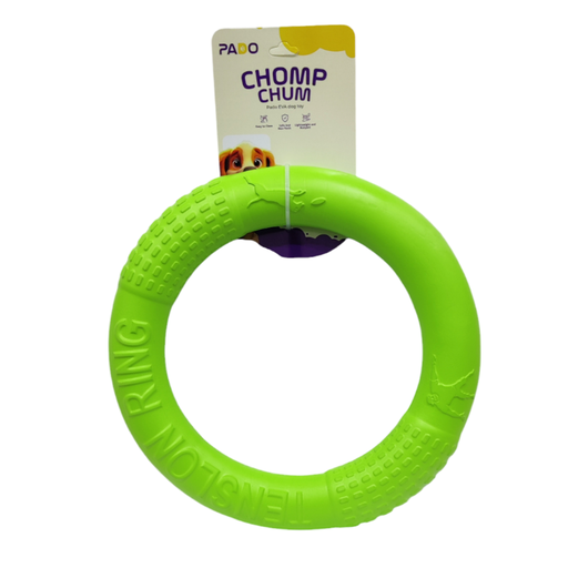 [PD-13212] Pado Chomp Chum Ring EVA Toy-Green-⌀26.5cm