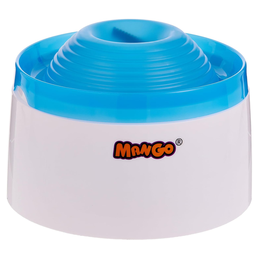 [KW-MF888-BLU] KW Zone Mango Pet Water Feeder Fountain With Light And Transformer (MF888)-Blue