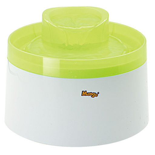 [KW-MF889-GR] KW Zone Mango Pet Water Feeder Fountain With Light And Transformer-Green Color