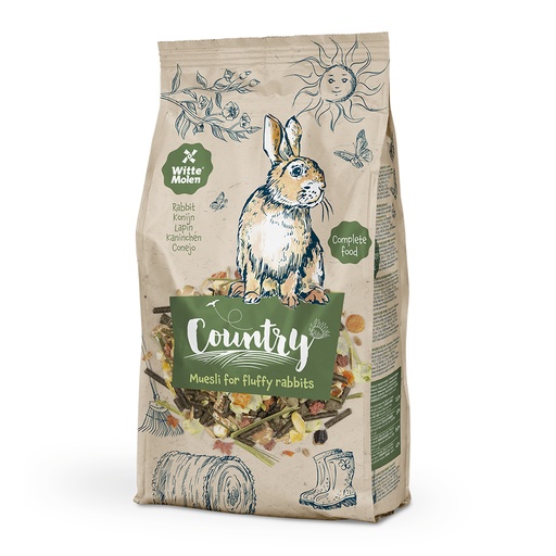 [WMC652717] Witte Molen Country Rabbit 2.5kg