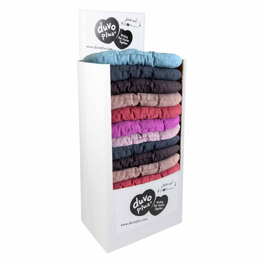 [LR15825] Duvo+ Oval Cushion Sewn Candy 60x45x8cm - Mixed Colors [As Single Piece]