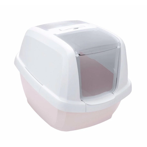 [IM44086] Imac Maddy Hooded Cat Toilet- Pink-White 62x49.5x47.5cm