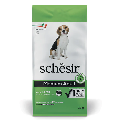 [02044107] Schesir Medium Adult Maintenance with Lamb[Weight - 12kg]