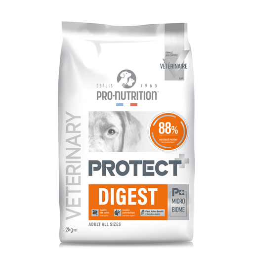 [207350C4] Pro nutrition Protect Digest[Gastrointestinal]-Dog Food For Adult All Sizes 2kg 