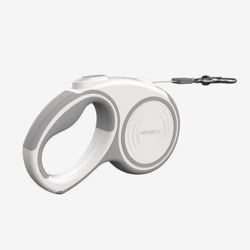 [DG-R06-5M-RG] Dogness Retractable Leash-Liberty Series [Special Braking Version]-Large-Rock Gray - 5metre