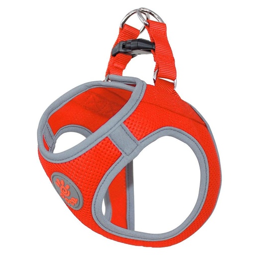 [DCA306-S8XXXS] DOCO® Athletica QUICK FIT Reflective Harness XXX.Small-24-28cm / 0.5-0.9kg-Safety Orange